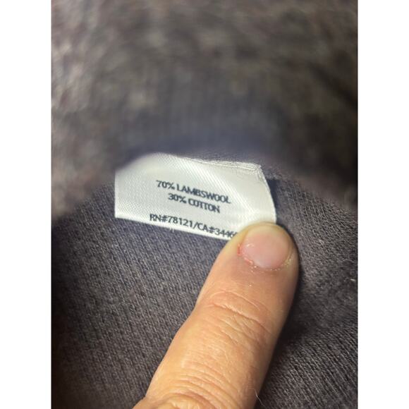 Eileen Fisher Lambswool Cotton Hooded Zip Jacket Brown XS/S – Alpaca Style Look - Picture 5 of 8